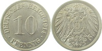    013n14A~1.2 10 Pfennig  1914A prfr. J 013 13,00 EUR Differenzbesteuert nach §25a UstG zzgl. Versand