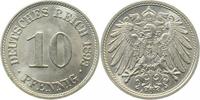     01393A~1.5b 10 Pfennig  1893A f.prfr. min. Fleckchen am Rand J 013 32,00 EUR Differenzbesteuert nach §25a UstG zzgl. Versand